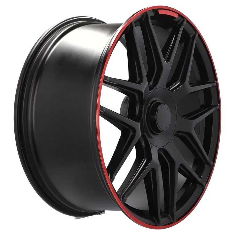 Jante Mercedes R22 5x130 Brabus Red Lip Style | G500, G63