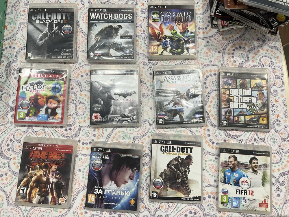 Диски Playstation 3