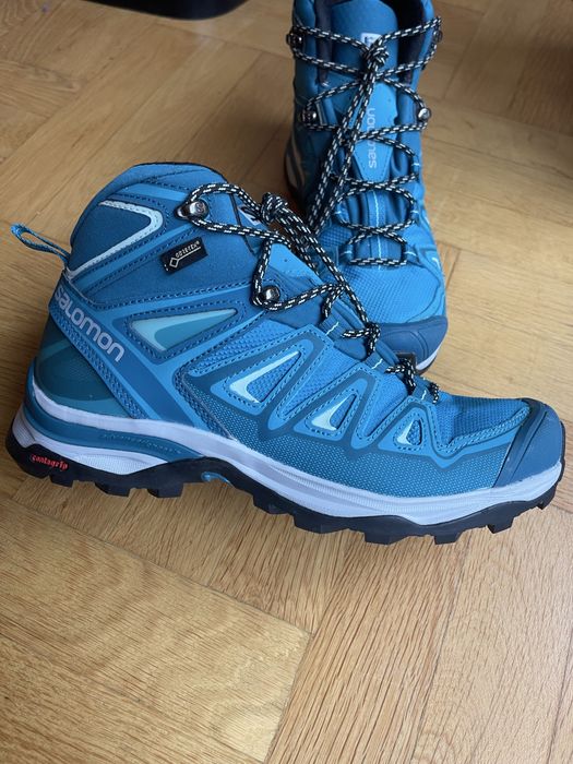 Нови Туристически обувки 39 1/3 Salomon X ultra gtx 3 Goretex