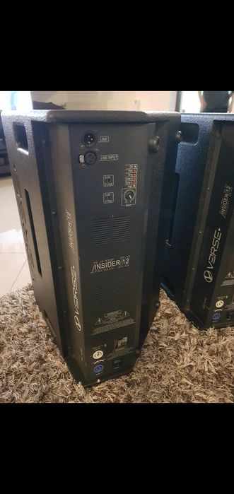 Vând boxe Verse insider 12 si sub15 mkII( ca fbt, dynacord, rcf)