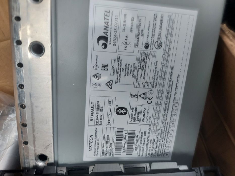 Radio Player Megane 4 + modul radio talisman espace