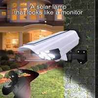 LED Соларна лампа с форма на камера , 3 режима и Дистанционно