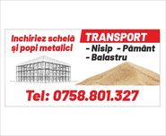 Transport agregate: nisip, pietriș, balast – Ilfov/București/Giurgiu