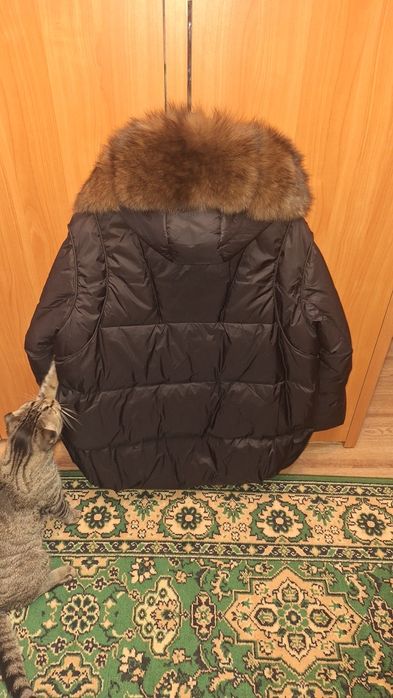 Новый натуральный пуховик