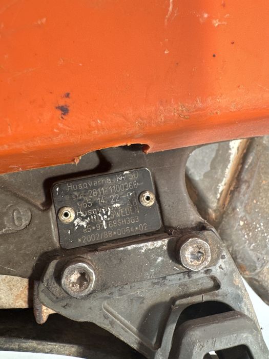 Husqvarna K750 drujba taiat asfalt beton borduri pavele stihl bosch