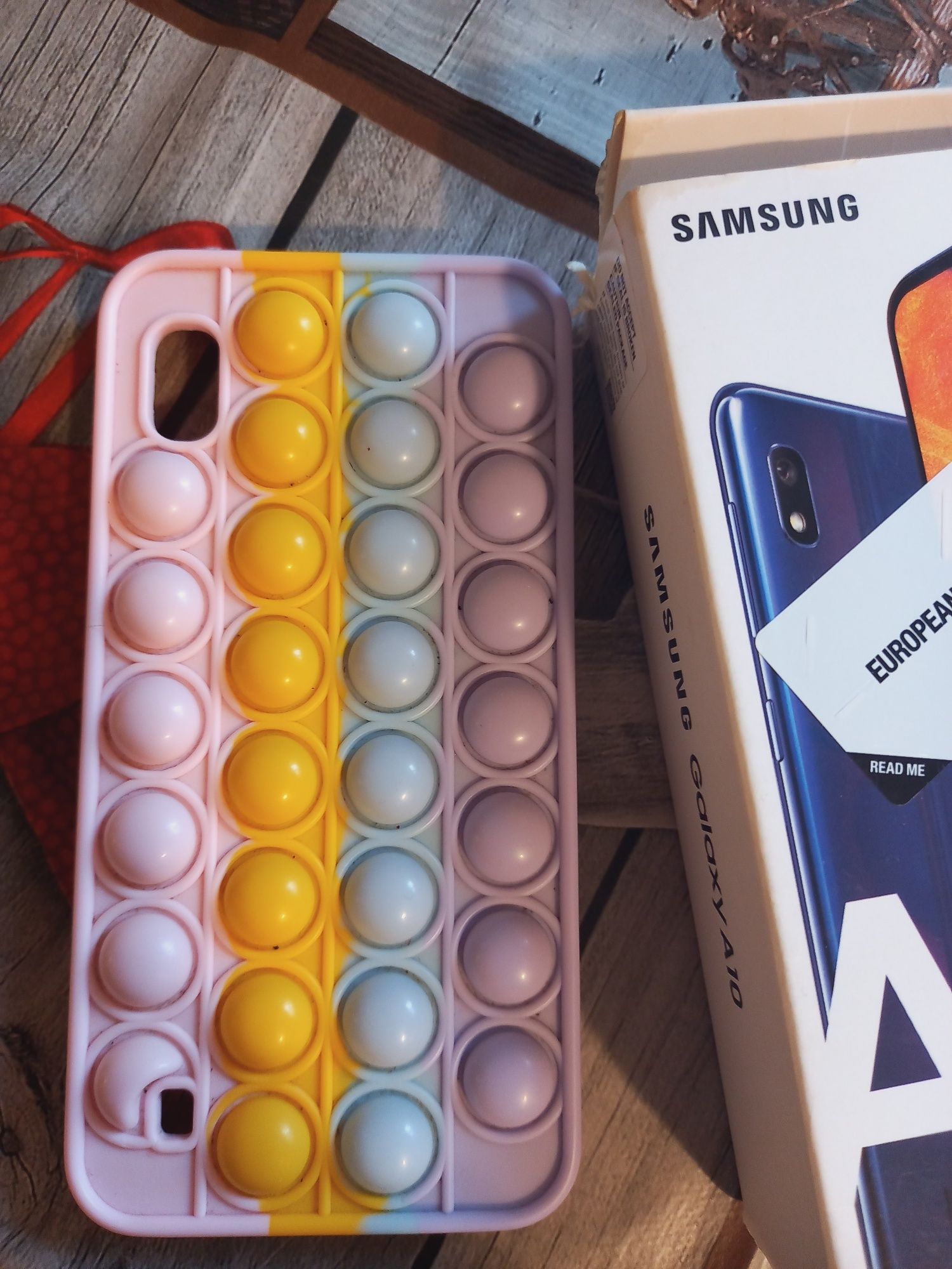 Telefon Samsung A10 plus doua huse