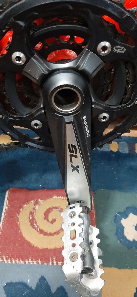 Bicicleta goka alpines aluminiu full shimano slx roti 26 viteze 27