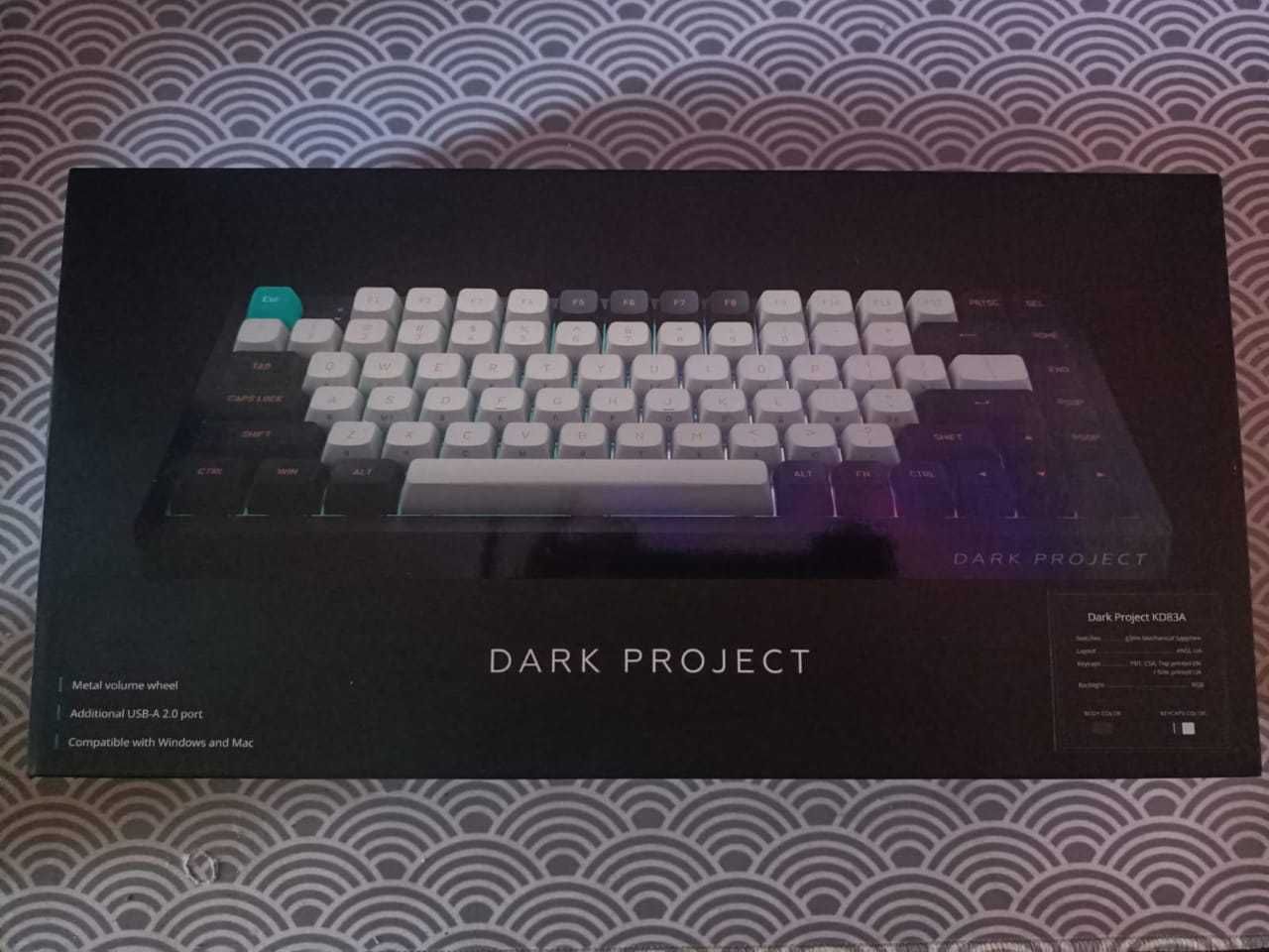 Игровая клавиатура Dark project kd83a