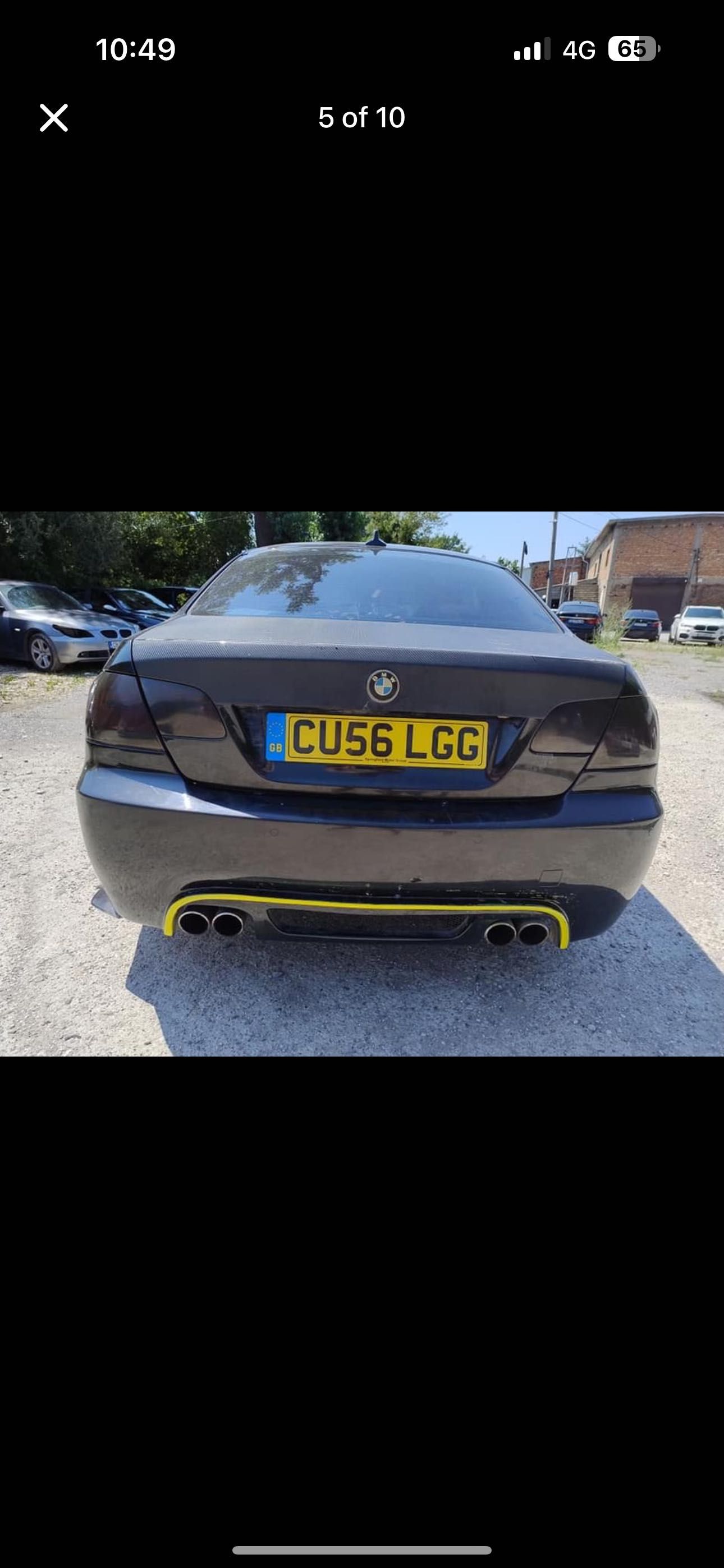 Задна броня BMW e92 335d