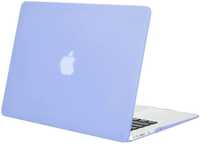 Carcasa Protectie Macbook Air 13" A1466 A1369 albastru deschis bleu