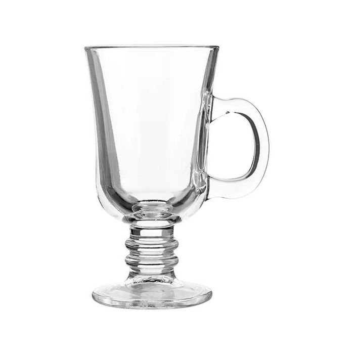 Бокал для горячих напитков Айриш кофе 215 мл — новый, стекло HoReCa