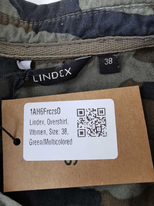 Camasa femei maneca lunga verde camuflaj, verde militar, marime 38