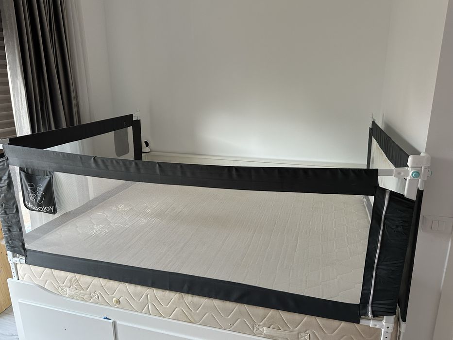 Plase protectie pliabile, pat copii