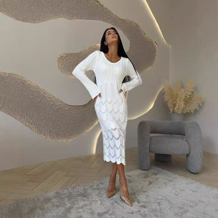 Нарядное трикотажное платье 42-48 р