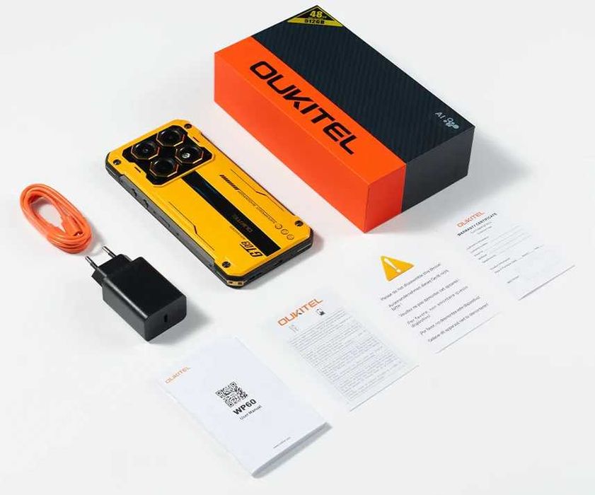 Oukitel WP60 5G 7.2” HD+ Display 10,000mAh Rugged Phone