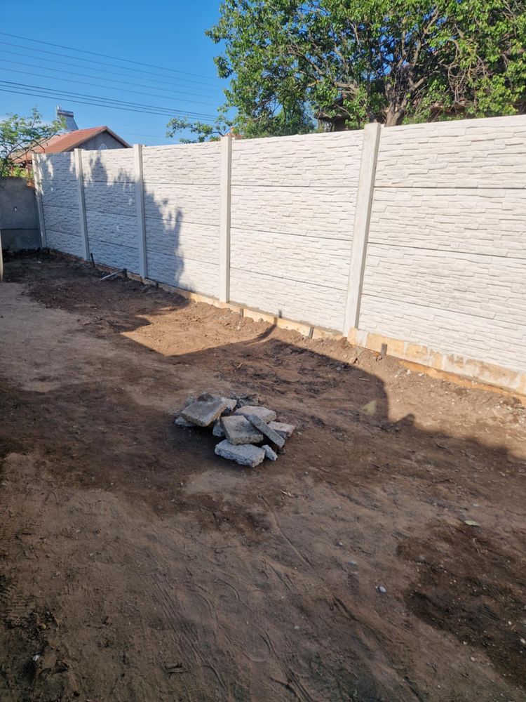 Gard  beton diferite modele