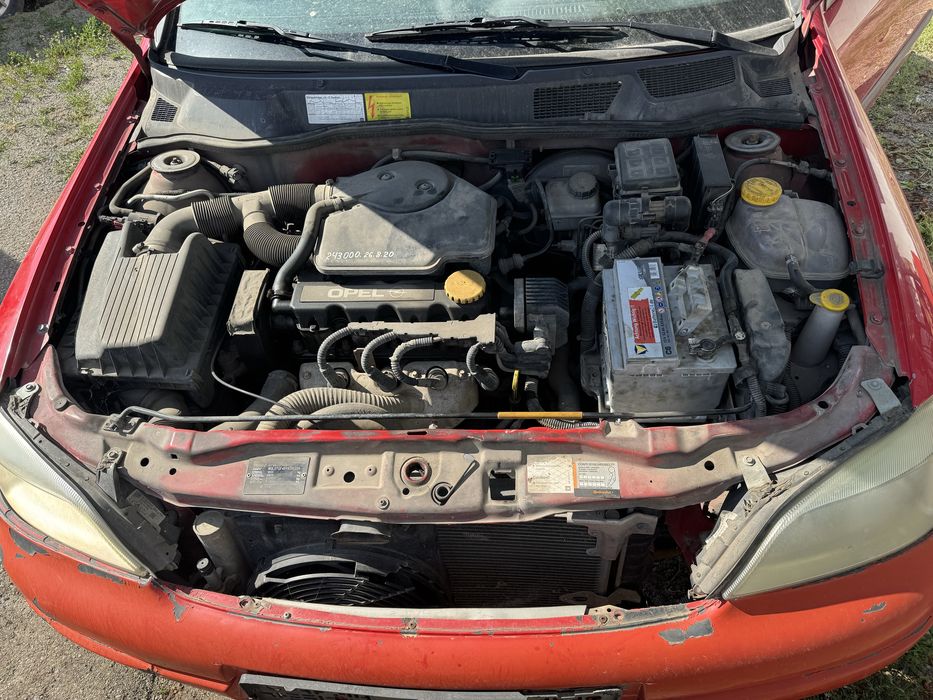 Опел астра Г /opel astra g 1,6 бензин на части
