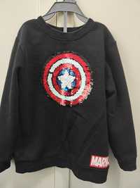 Bluza H&m Marvel Spiderman , paiete reversibile, 5-6 ani, 110-116 cm