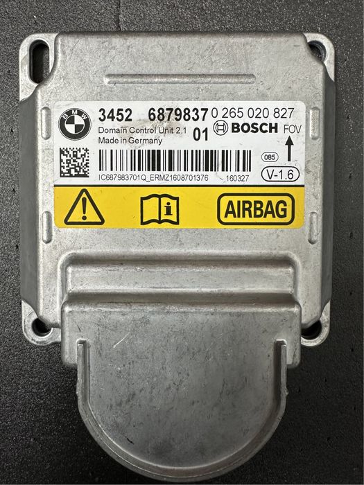 Calculator airbag BMW X3 X4, Seria 1 2 3 4 : 6879837