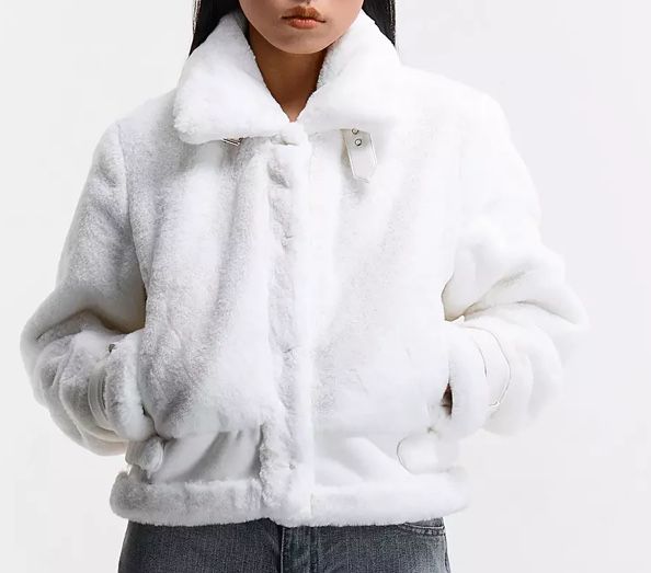 Палто от изкуствен пух