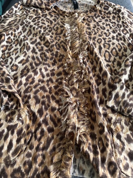 Cardigan Marccain superb L lana matase casmir nou!