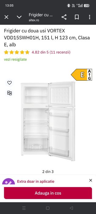 Vând urgent Frigider nou