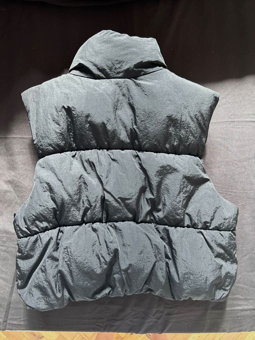 Черен елек стил puffer