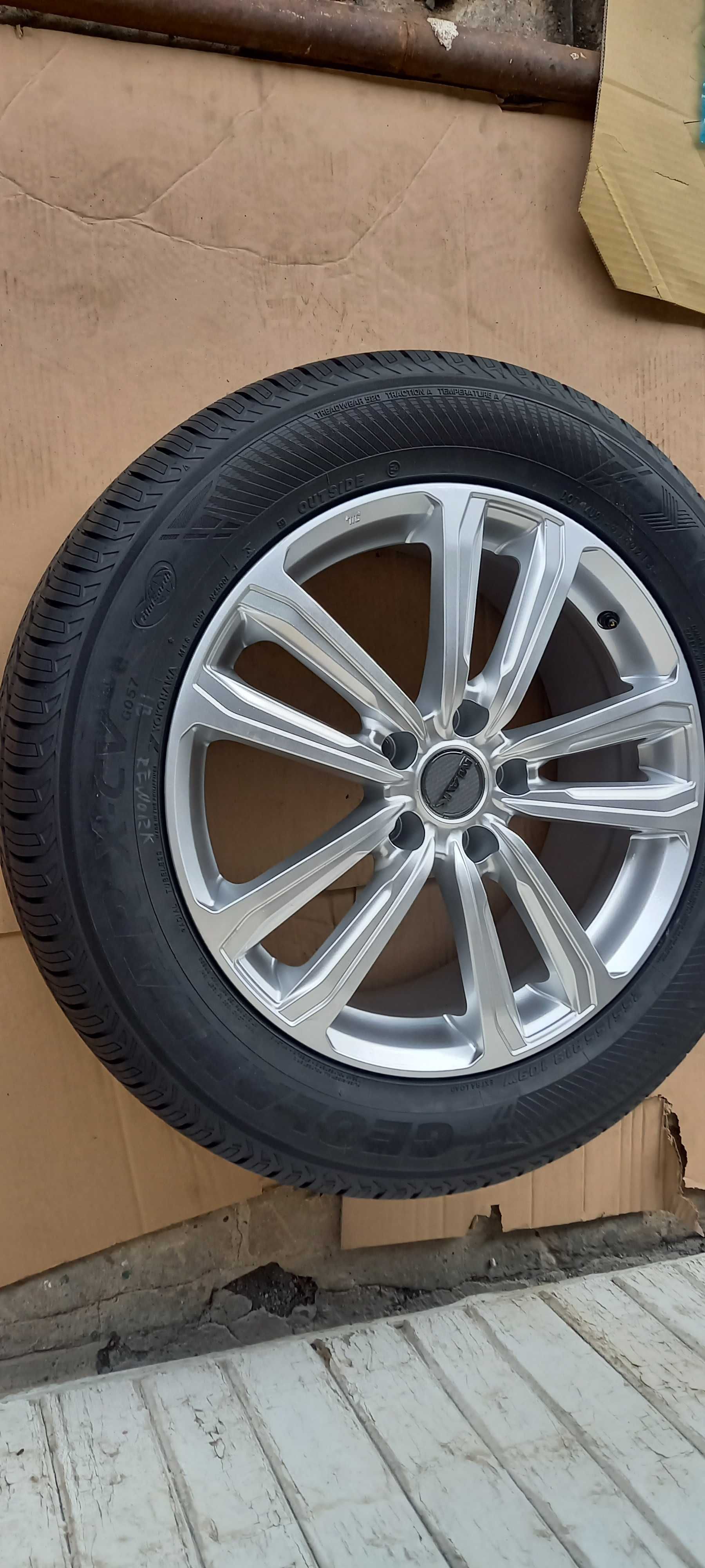 Гума YOKOHAMA GEOLANDAR 225 65 R17 джанта MAK 17" 18"