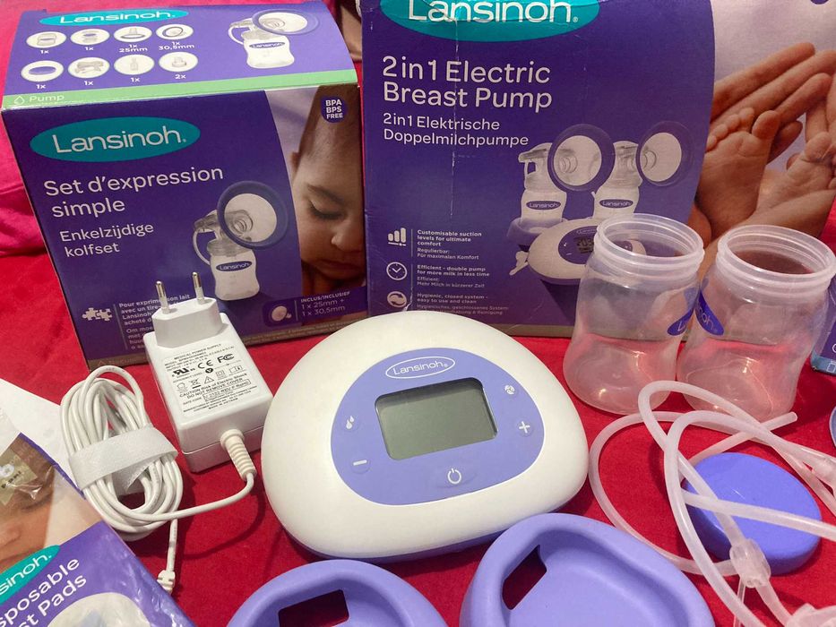 Pompa electrica dubla sani Lansinoh