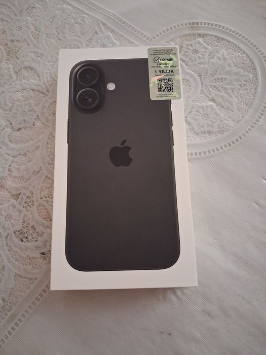 iPhone 16  8/128 yangi sotiladi