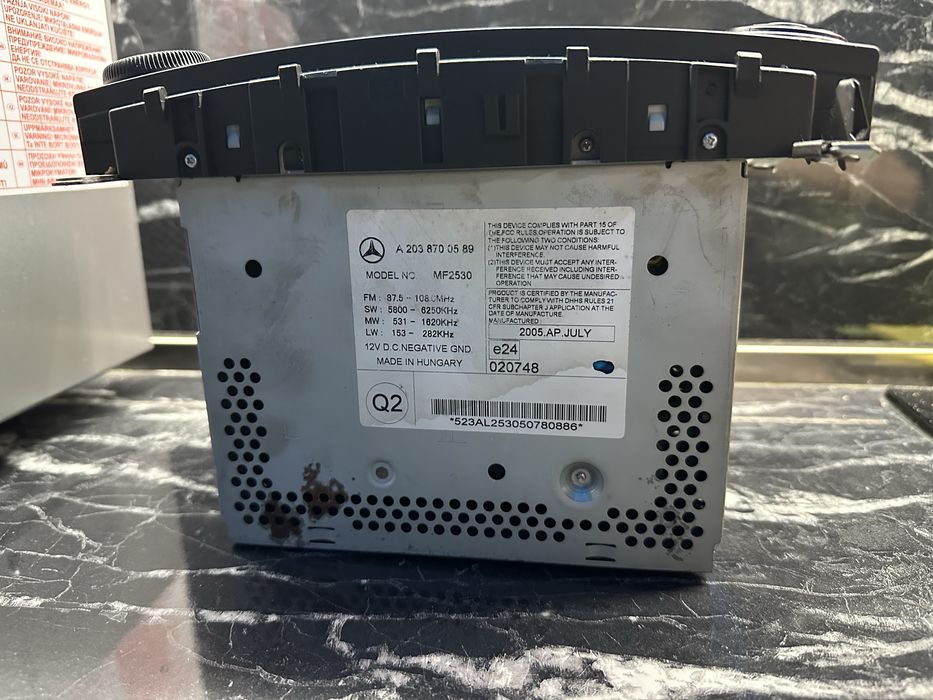 Радио за мерцедес