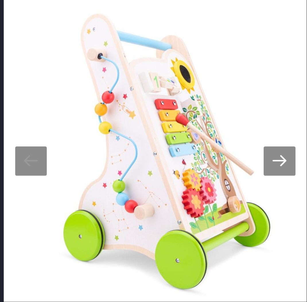 New Classic Toys Многофункционална дървена проходилка

Дървеното много
