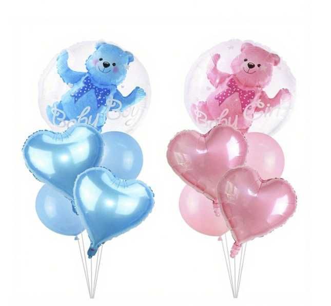 Set baloane si decor Gender Reveal