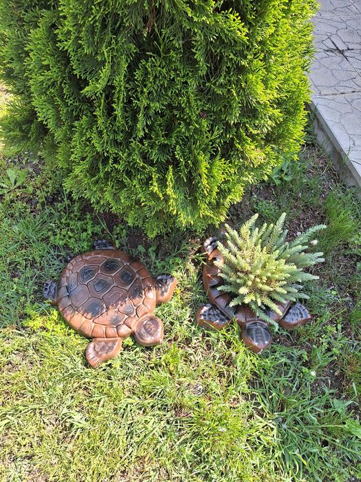 Бетонни костенурки за градина