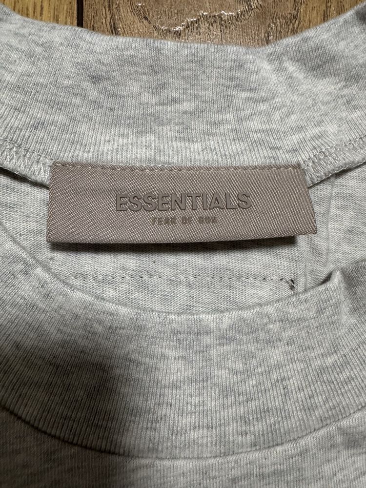 Fear of God "Essentials" Light Oat T-shirt