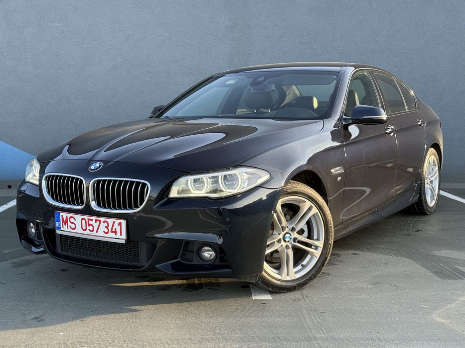 BMW seria 5 F10 520d X Drive 4X4 184CP M Paket LCI FarLed Jante HeadUp