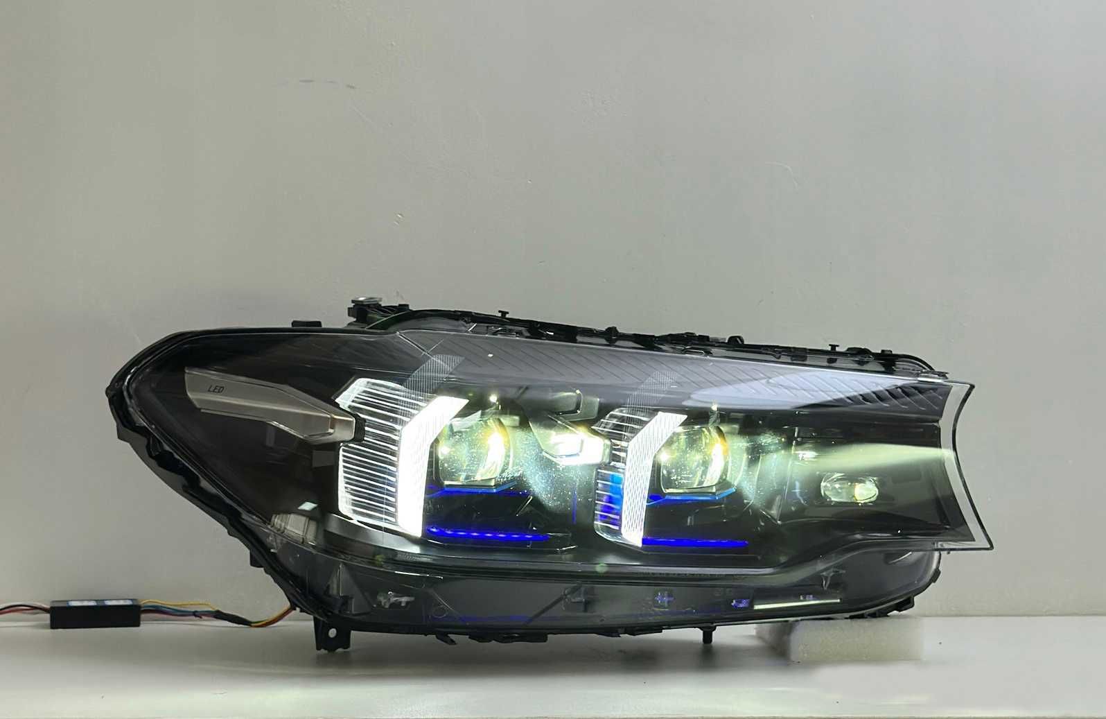 Чисто нов комплект Фарове BMW 5 G30 G31 G38 M5 2018 - 2023 година