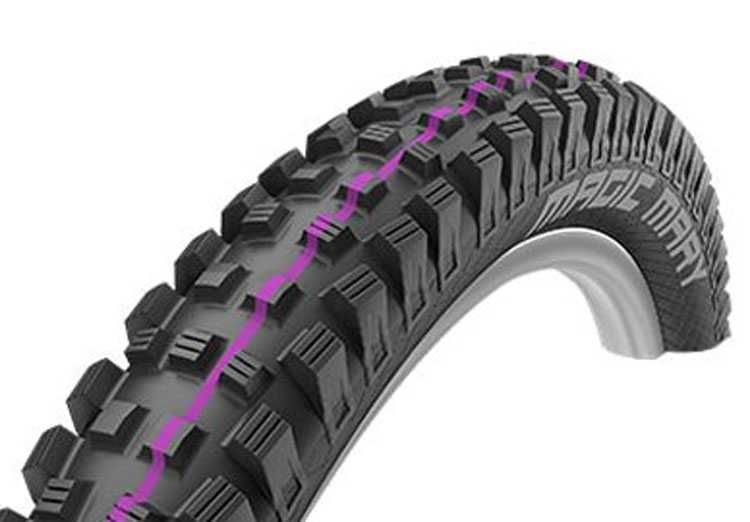 Schwalbe Magic Mary Evo 27.5x2.40 Addix SuperGravity DH TL-Easy U-Soft