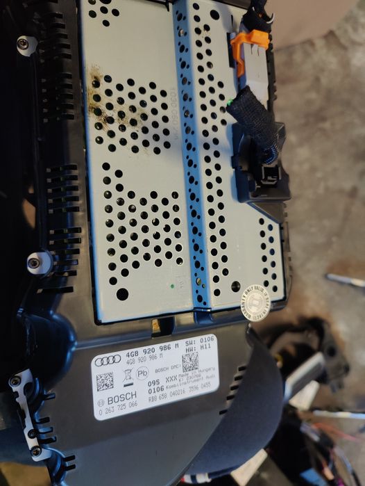 Ceasuri cu diaplay color Audi a6 4g c7 a7 2017 facelift