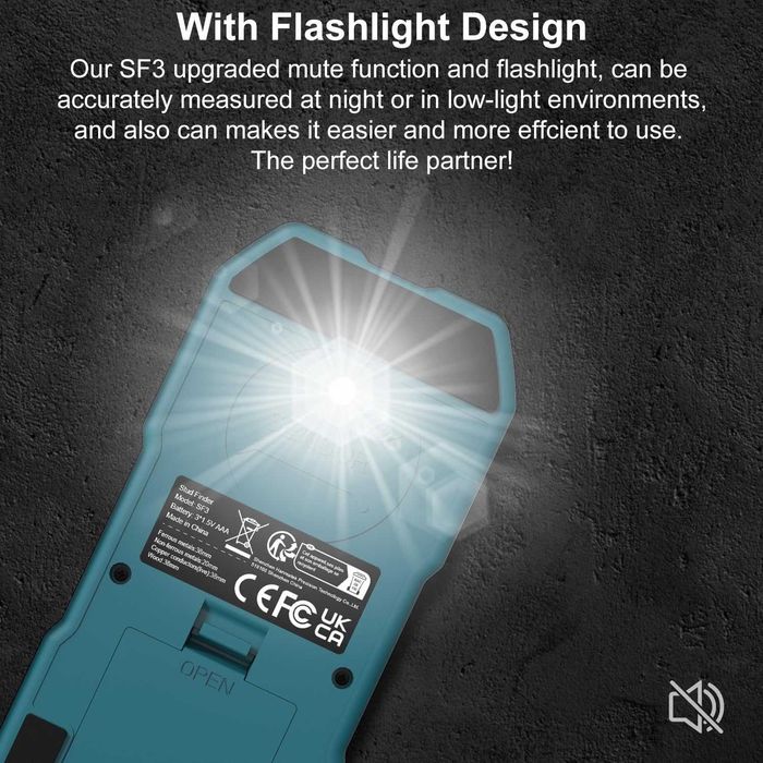 HANMATEK SF3 детектор за стени, метал, дърво и кабели