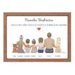 Tablou personalizat pentru a fi oferit cadou