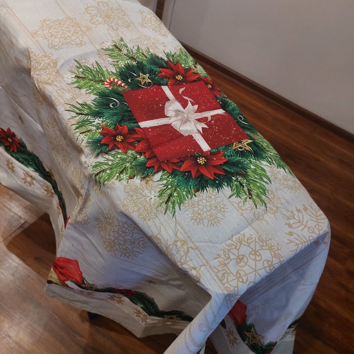 Скатерть новогодняя