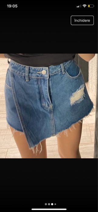 Pantaloni scurti tip fusta nou nouta