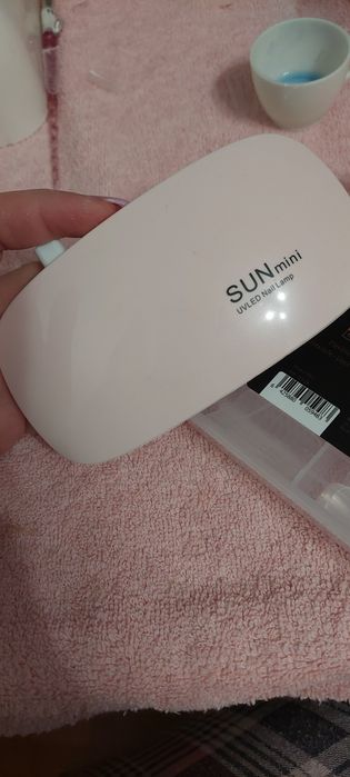 Tips unghie naturala+lampa pt.poligel