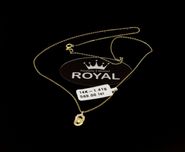 Bijuteria Royal lant din aur 14k 1.41 gr