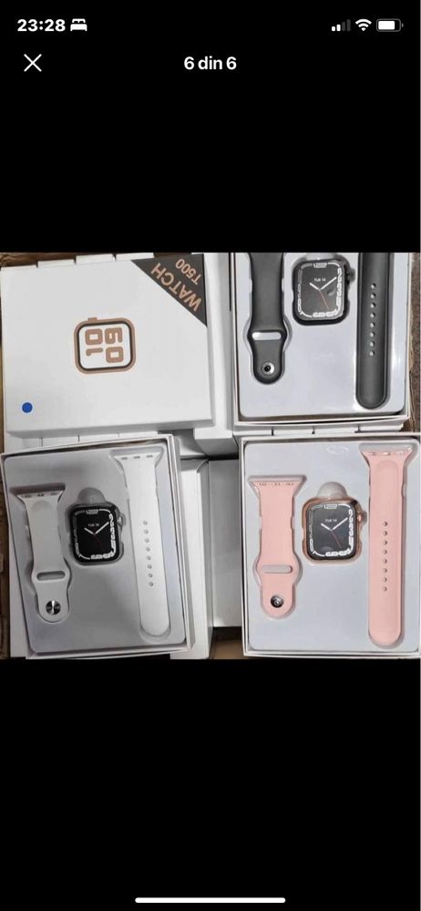 Pachet PROMO! Casti Wireless + Smartwatch