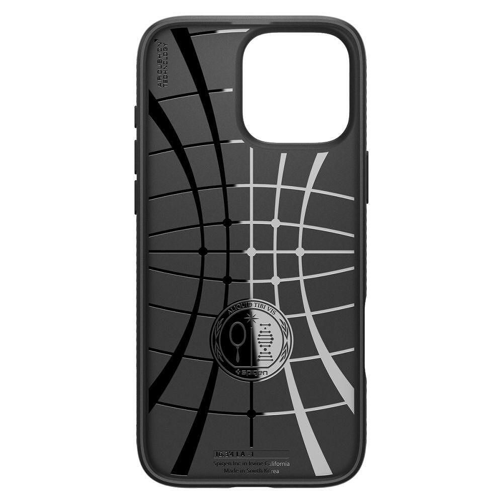 Кейс spigen liquid air за iphone 16 pro max matte black