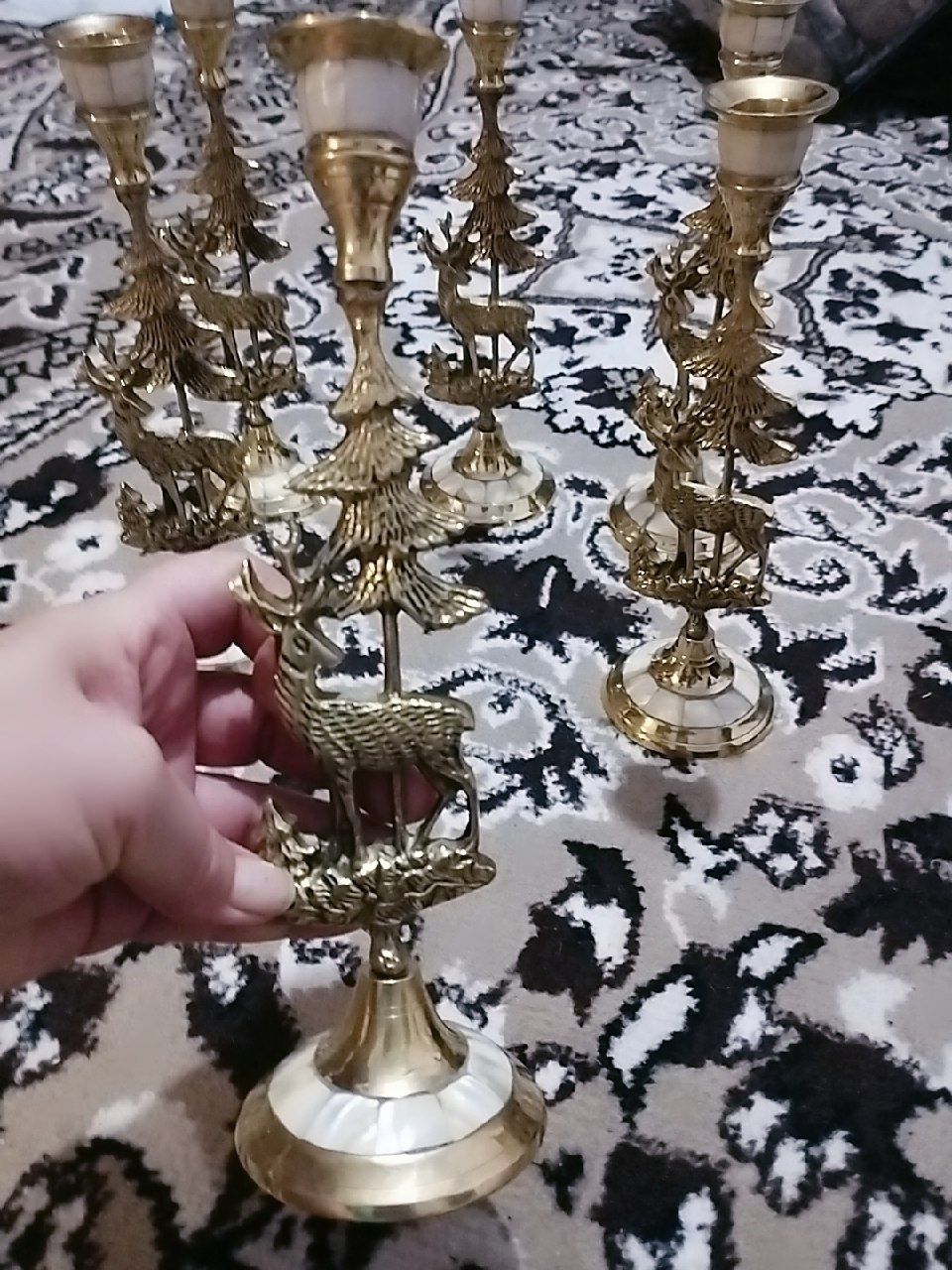 Подсвечники Новые метал латунь