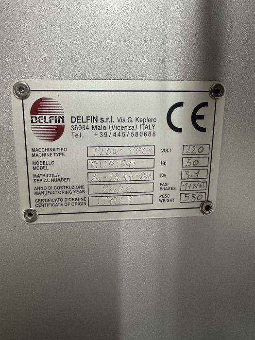 Masina Patiserie ambalat