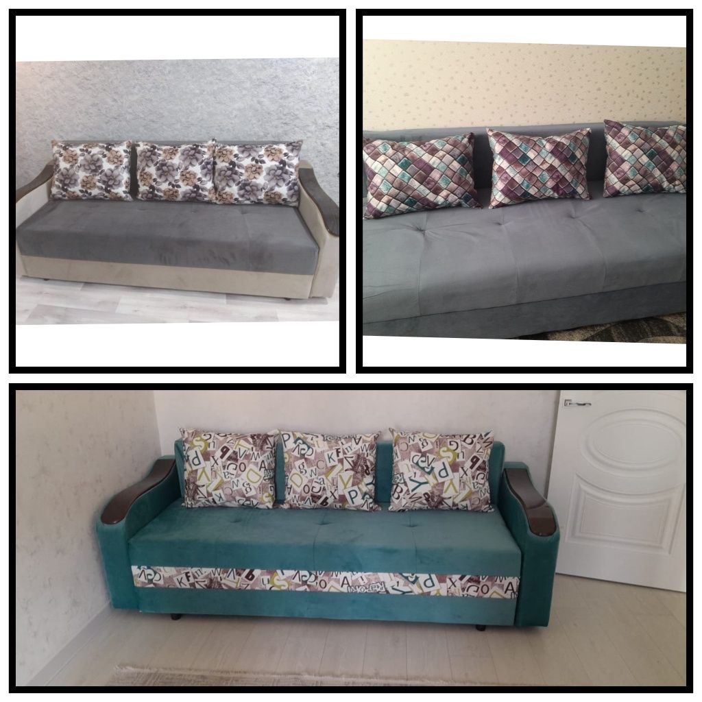 Тахта-диван с подлакотником